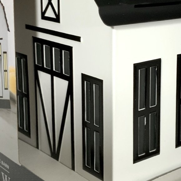 Farmhouse Barn Wax Warmer Full Size Metal Lights Up - Picture 11 of 13